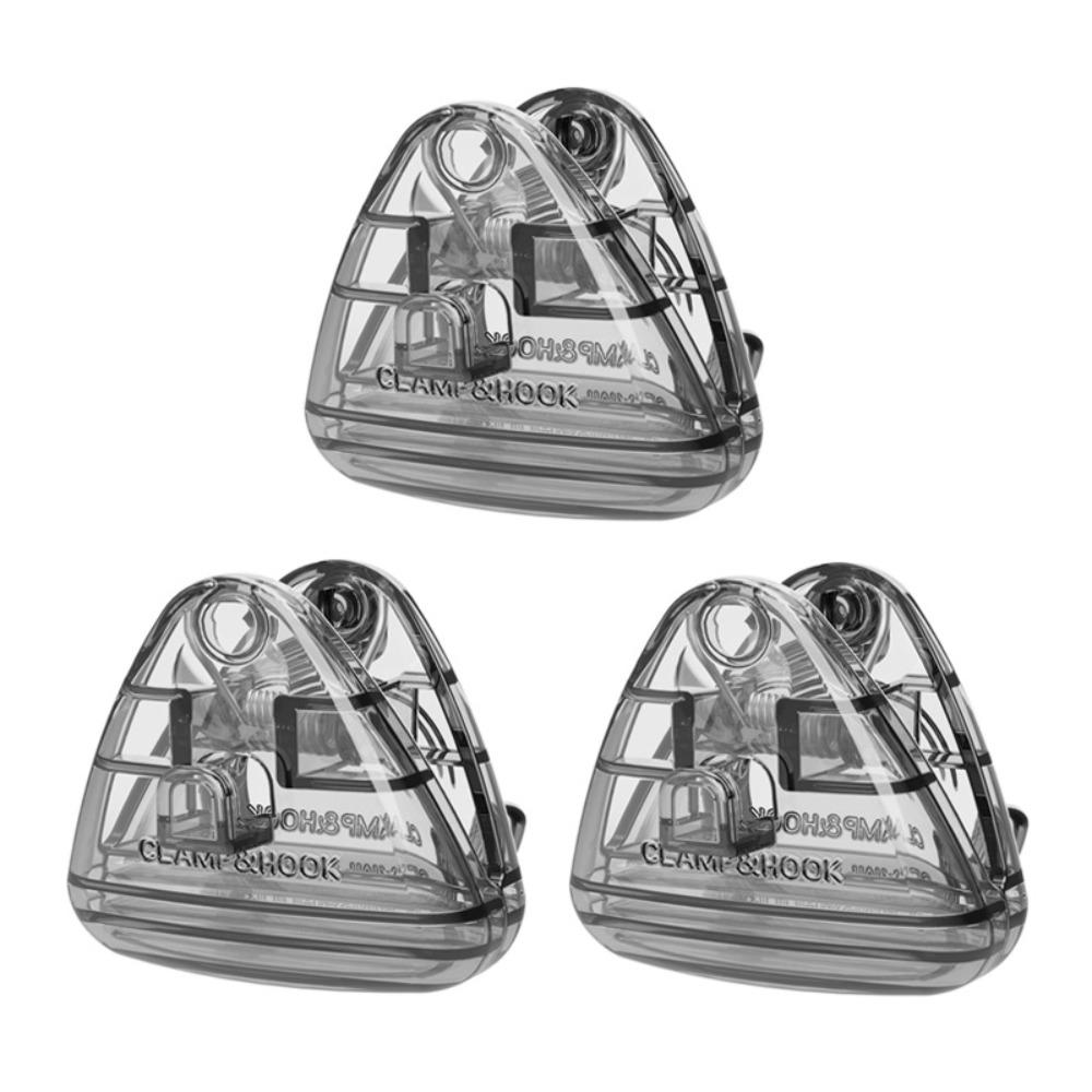 

3pcs Windproof Clothes Pegs Clip Non-slip Laundry Tongs Pants Creative Clothespin Clothing Storage серый