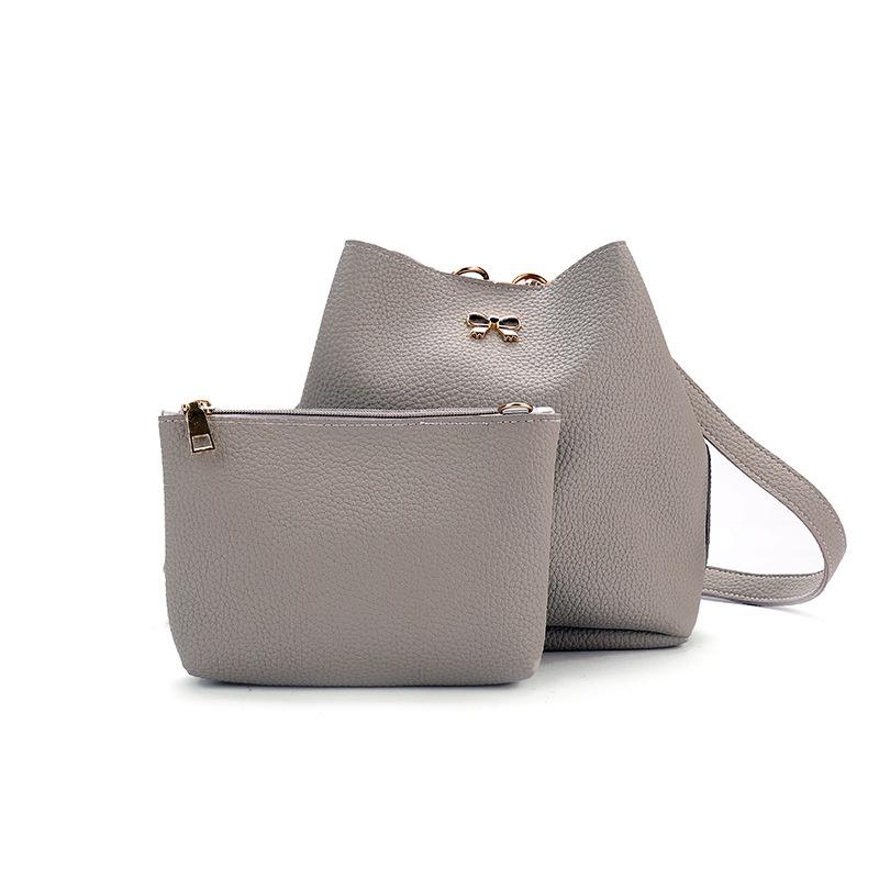 Premium Quality New Fashion Bucket Bag For Women In Elegant Pure Color Design