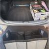 Large Collapsible Trunk Organizer with Multi Pockets Compartments Storage Organizer for Car SUV Minivan