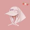 Women's Sunshade Hats Plaid Simple Sweet Personality Fashion Trendy Korean Style Versatile Headwears Outdoor Beach Head Scarfs