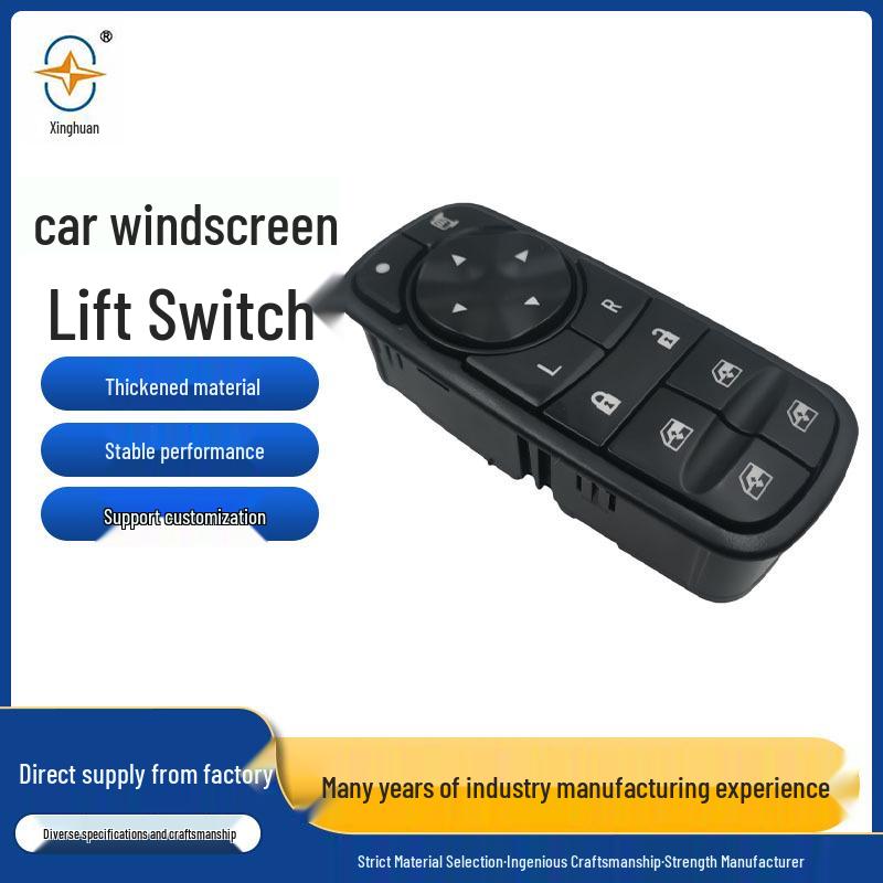 Glass Lifter Switch for Dongfeng Tianlong KL, Tianjin KR, Flagship KX Car Window