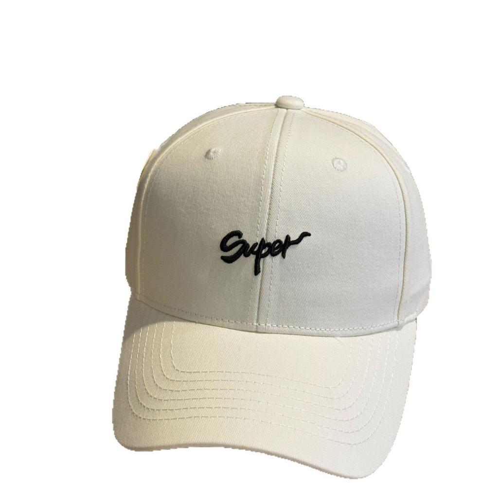 2026New Soft-top Letter Embroidered Baseball Cap for Women, Makes the Face Look Smaller, Suitable for Large Head Sizes, Versatile Hard-top Cap for