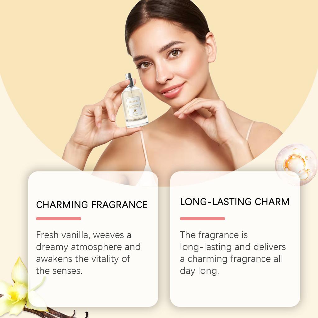 Refreshing Eelhoe Vanilla Body And Hair Fragrance Spray With Lasting Floral Aroma For Women