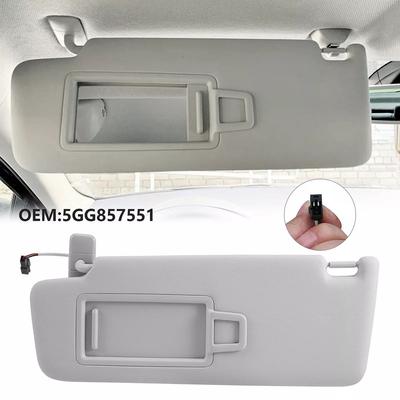 Sun Visor Panel with Mirror Front Left for MK7 For Passat B8 OEM 5GG857551 Replacement Fits MK7 E T Cross T Roc