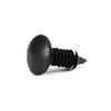 Universal 100x Black Nylon Rivet Fastener Bumper Retainer Plastic Clips for Car