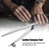 Adjustable Width Locking Wing Divider Carbon Steel Metal Scribe Tool Compass Scriber  Metalworking