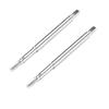 Steel Front Rear Axle Shafts 5mm Extended +2mm Thread Longer Driveshaft for 1/18 RC Crawler Car TRX4M Upgrade Parts