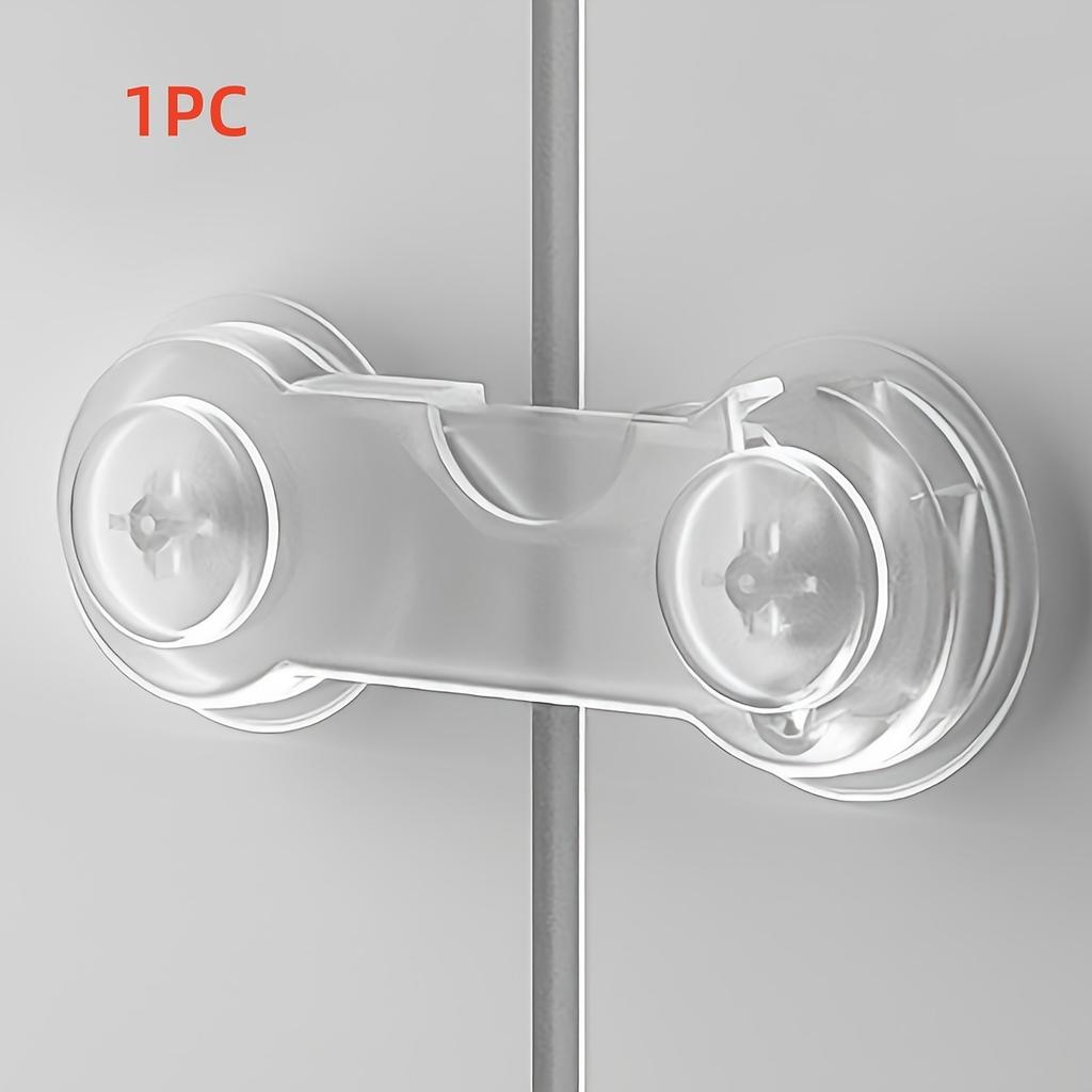 1 Stück Jugendsicherheitsschloss Transparentes Anti-Touch-Schranktürschloss Geeignet für Jugendschutz Kunststoff