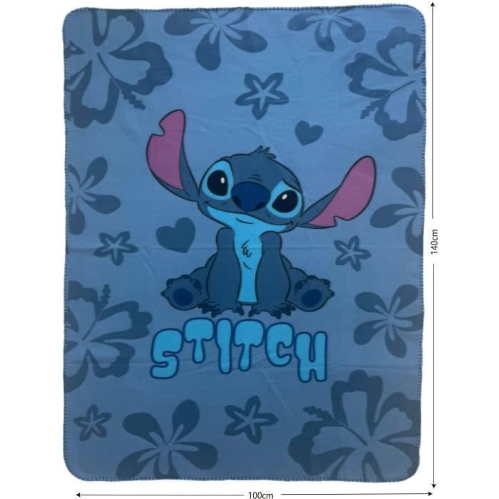 Stitch Polar Plaid, Dimension 100 X 140 Cm, Disney LILO & STITCH