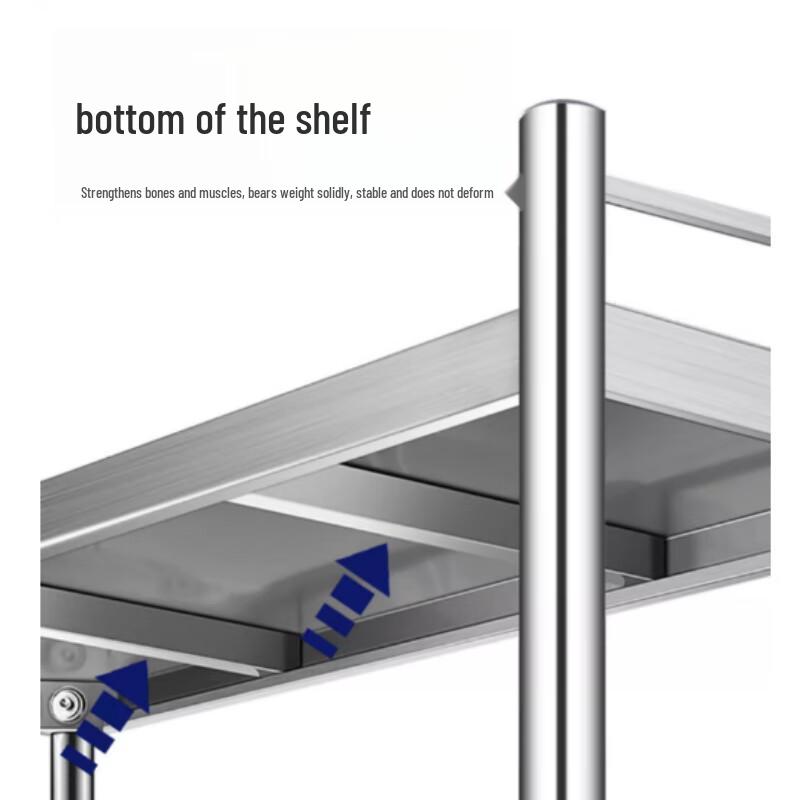 Yingbai 3-Layer 304 Stainless Steel Storage Rack