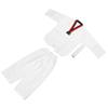 Taekwondo Dobok Suit Rugged Comfortable Breathable Taekwondo Training Uniform for Children Height 136-146cm
