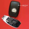 For BRABUS Key Shell Case Cover Matt Orange Brabus Key Case Key Cover For Mercedes Benz Brabus GLA GLE GLS GLC EQB C/E/S Class