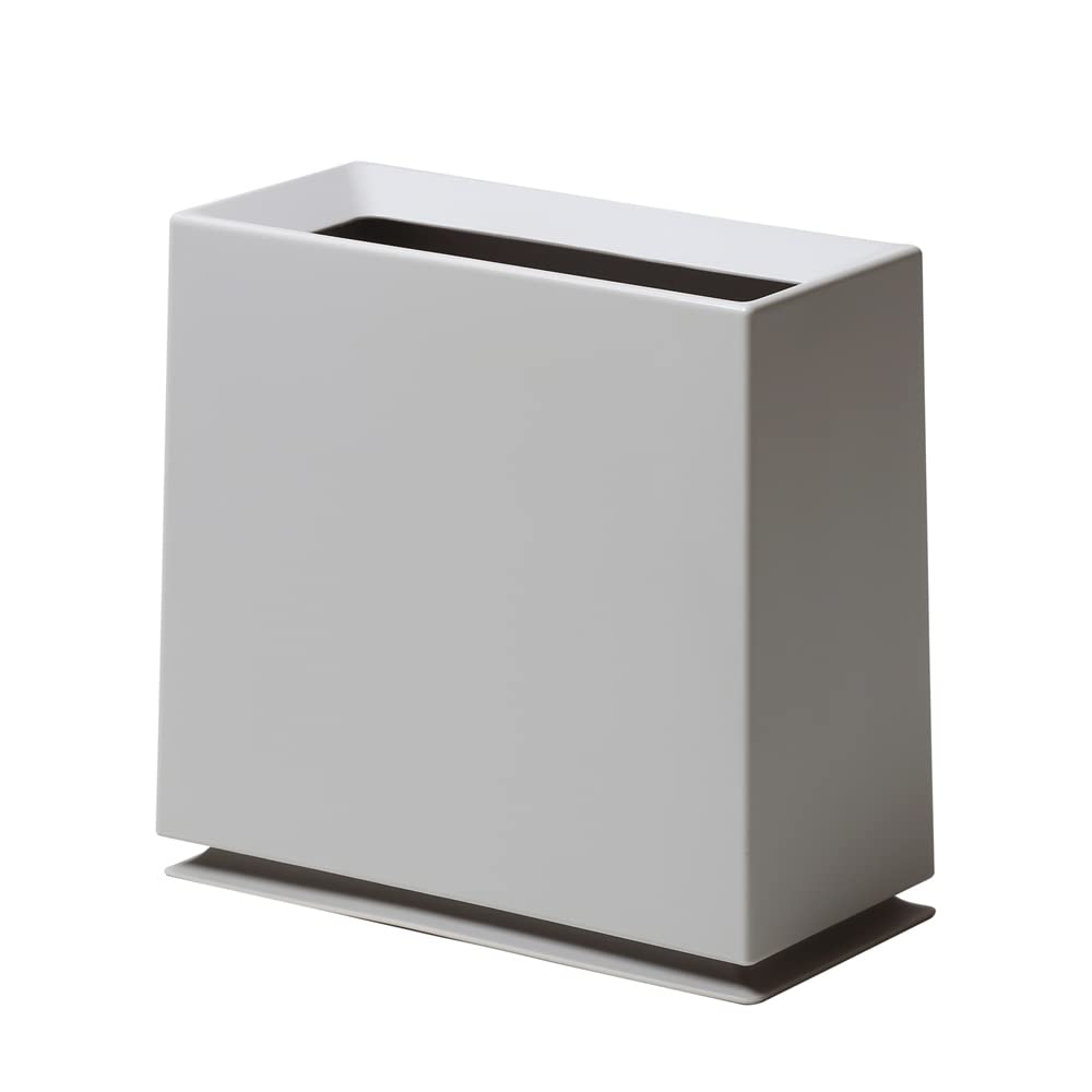 ideaco Trash Can, Square, 8.5L, W31.5cm X D15cm X H30cm, TUBELOR BRICK Gray