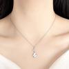 Weihua Put On The Shelves Imitation White Shell Double Butterfly Necklace Collarbone Chain Female, Light Luxury High-End Versatile Jewelry