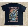 Hot Machine Head Band In Comes The Flood Black T Shirt S To 5XL PN420 Vintage  Graphic Fashion Top For Everyday Wear