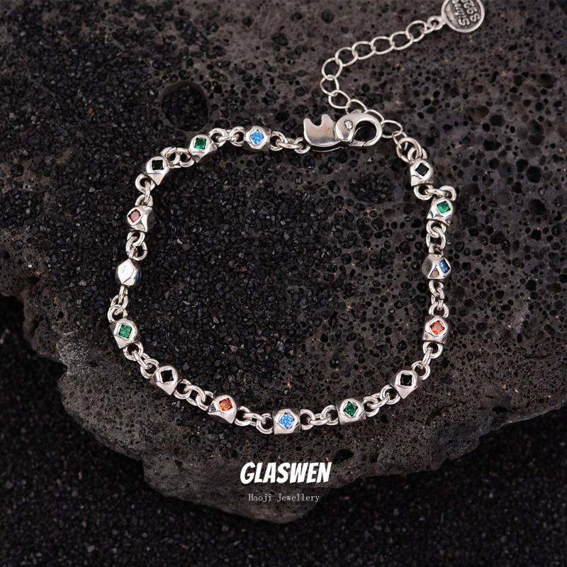 

Meimeier Colorful zircon elephant clasp bracelet - versatile, stylish, and exuding high-end elegance for women