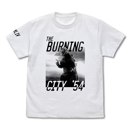 

COSPA Godzilla Godzilla WHITE L size 54 T-shirt белый