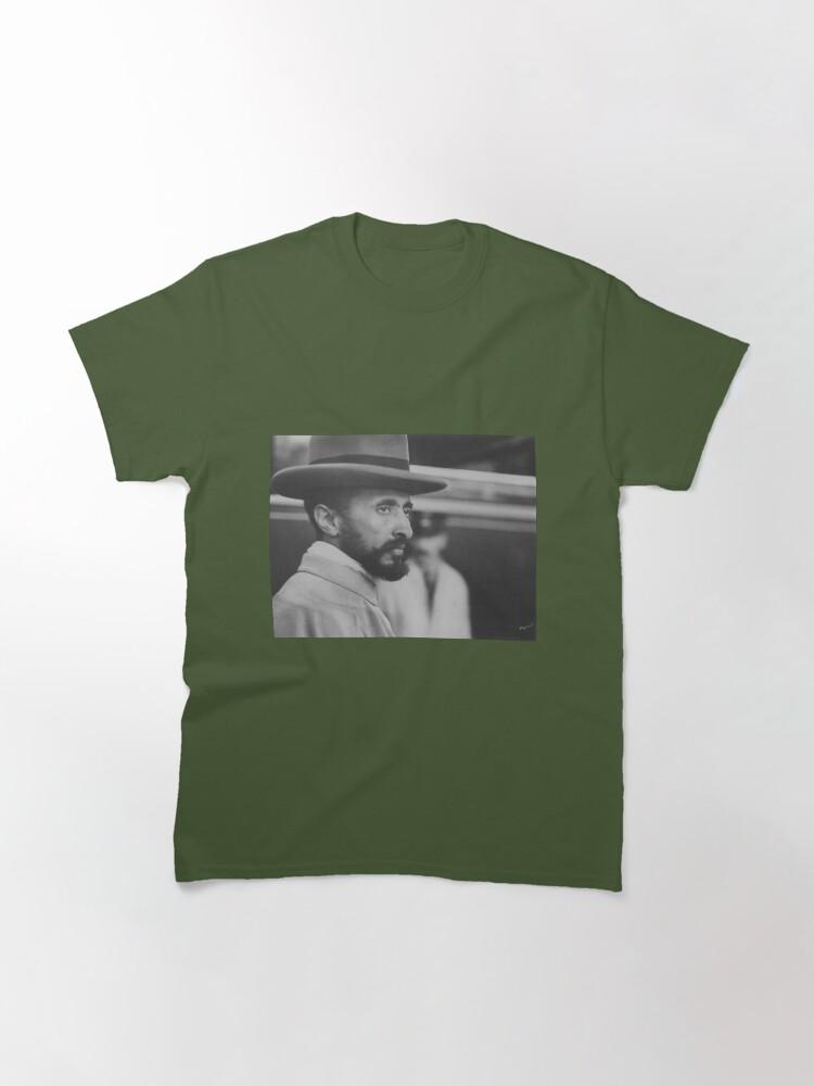Burning Spear Haile Selassie in Geneva - Stoic and Solid Classic T-Shirt