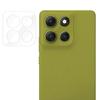 Transparante HD Anti-Vingerafdruk AR Geïntegreerde Camera Lens Gehard Glas Folie Voor Motorola Moto G56, 9H Lensbeschermer