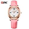 OPK Brand Waterproof Three-Pin Real Nail Scale Ladies Quartz Watch 8611