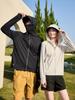 Ice Silk UV Protection Clothing: Unisex Outdoor Sun Shield with Detachable Hood for Cycling, Running, and Fishing