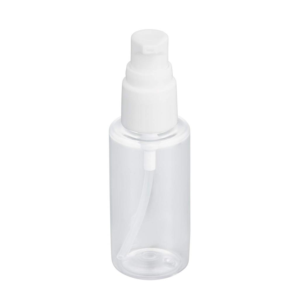 Gel Pump Bottle Transparent for YOU TIME Use with 50ml, Container, Pump, Travel, (For Gels, Lotions, Etc.)
