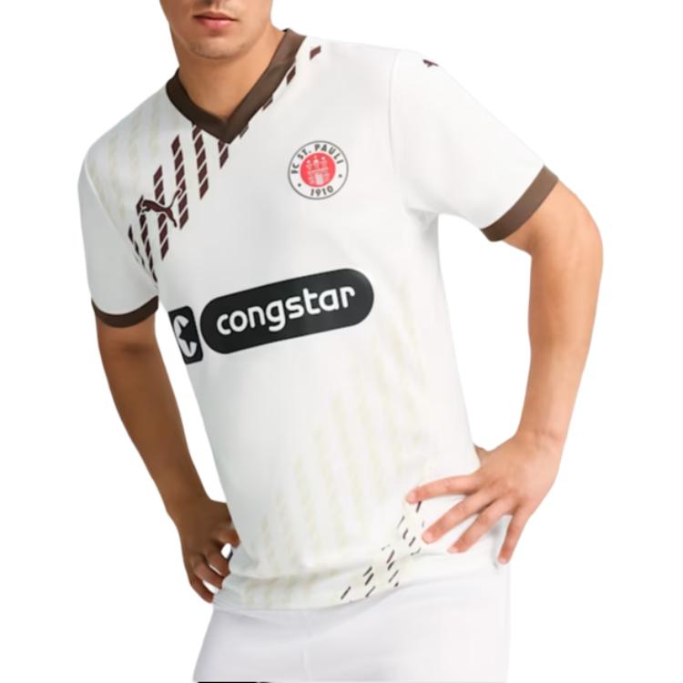 PUMA FC St. Pauli Soccer Jersey Men's White 778651-02