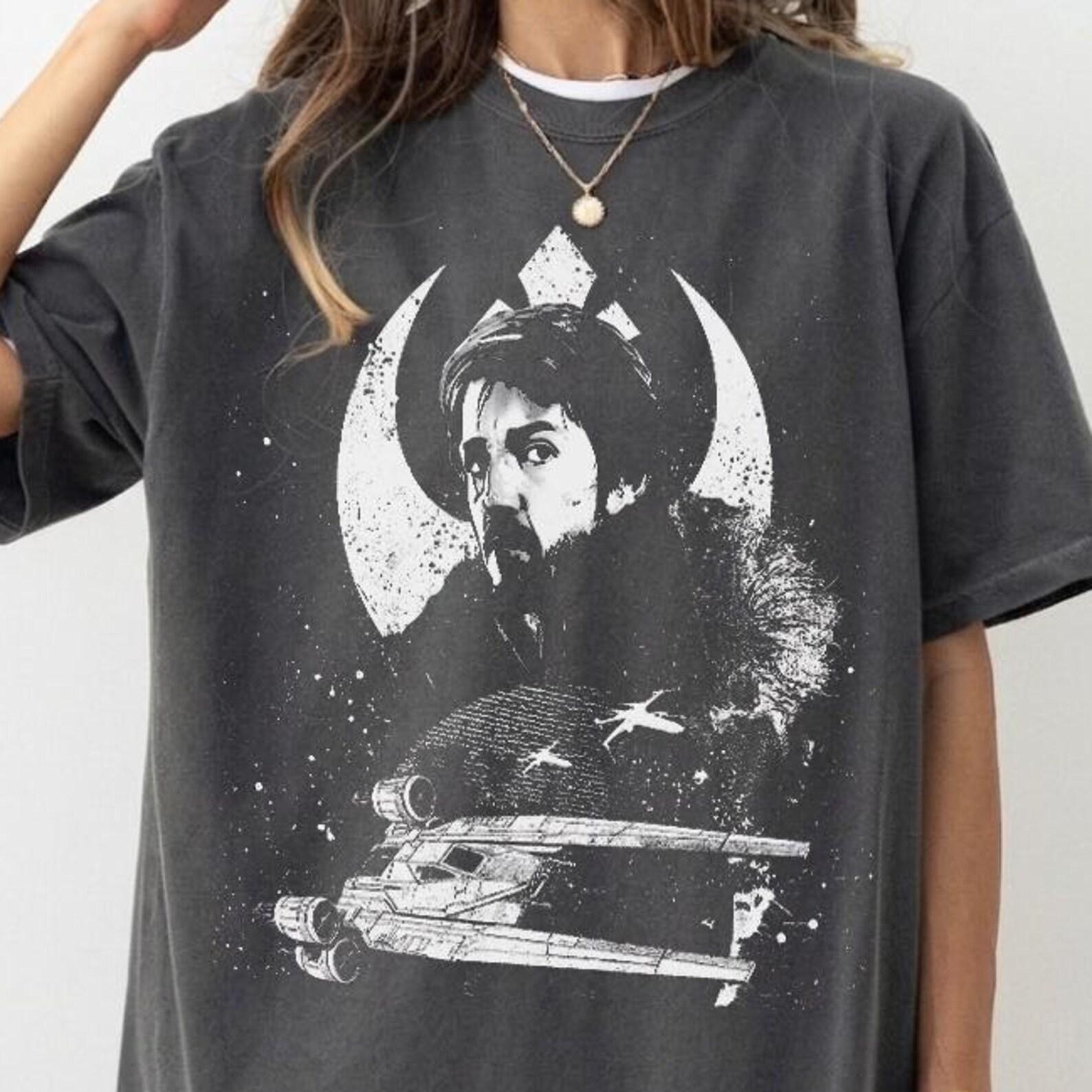 Vintage Cassian Andor & U-Wing Shirt - Star Wars Tshirt,Andor T shirt,Andor Sweatshirt XL