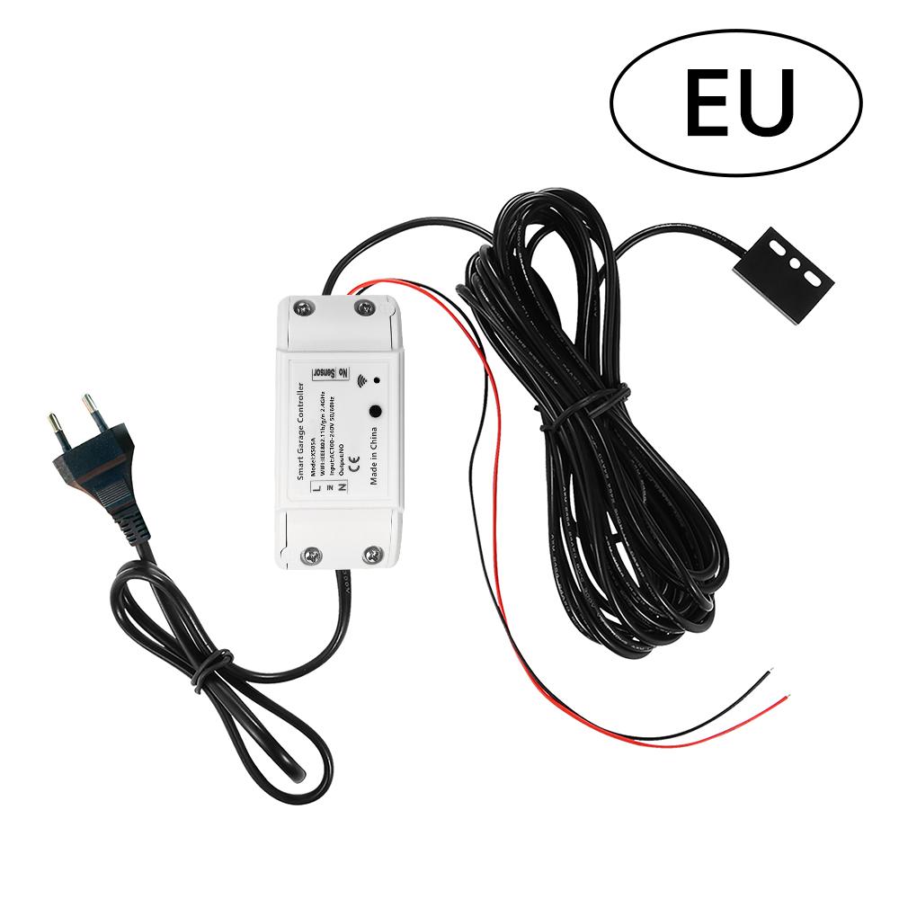 WIFI Graffiti Intelligent Garage Door Controller APP Remote Control Timer Alexa Voice Control AC 100~240V 16A 3000W