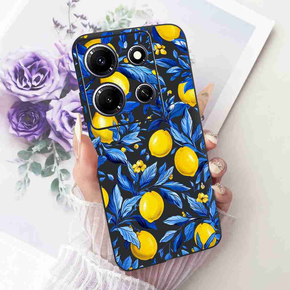 Phone Case For Infinix Note 30i X6716 Stylish Painted Cover For Infinix Note30i Note 30i Soft Silicone Shockproof Cover Fundas
