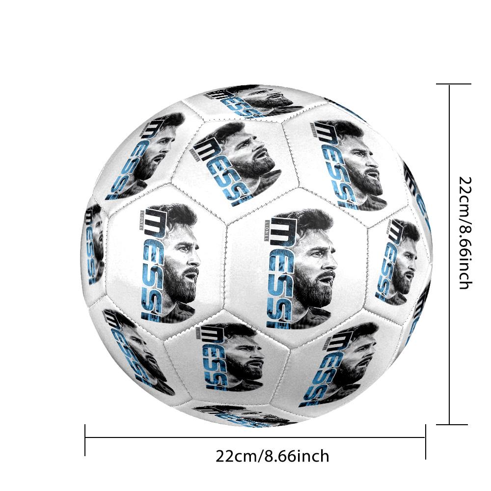 Argentina's Messi Celebration Size 5 Soccer Ball Machine-Stitched Indoor/Outdoor Training and Matches for Football Accessories