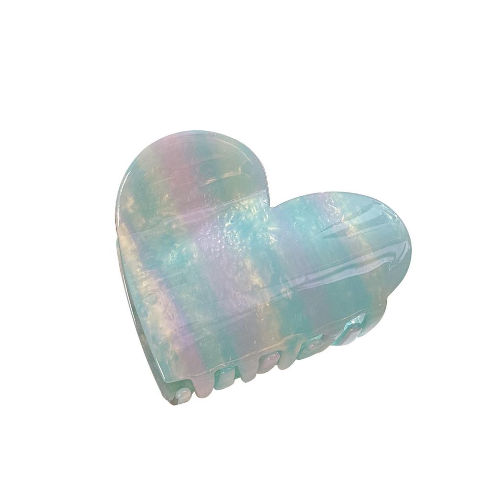 86cm Heart Trendy Shaped Hair Claw Clip For Women Featuring Chic Options Color