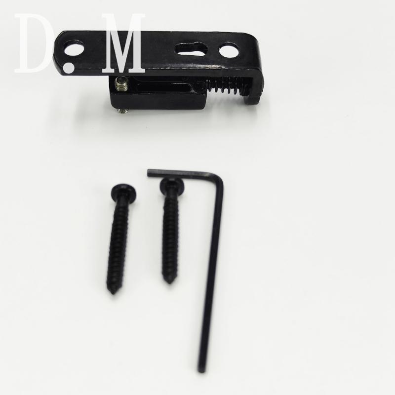 Universal Fit Electric Guitar Bridge Compatible Across Multiple Brands Metal Texture for Improved Instrument Sound