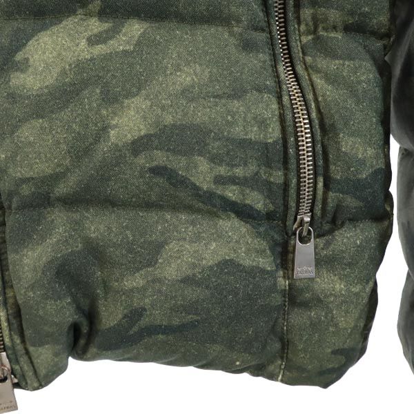 TATRAS Camouflage Long Sleeve Down Jacket 2 Green System Camouflage Women Used