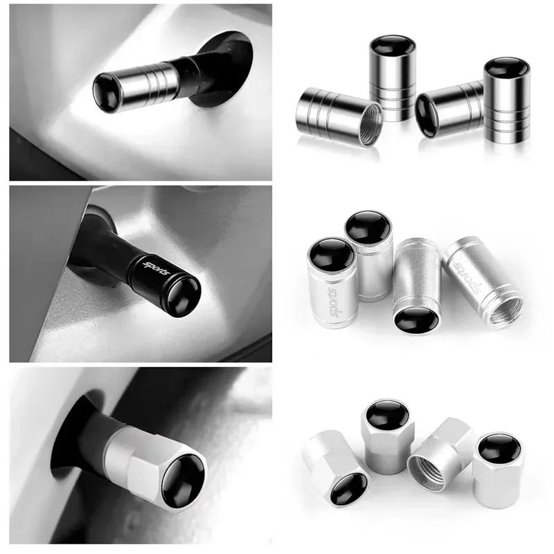 4Pcs Car Emblem Wheel Tire Valve Caps Dust Cover AMG For Mercedes Benz W212 W213 W205 W177 V177 W247 W176 GLA GLC X253 W210 W222