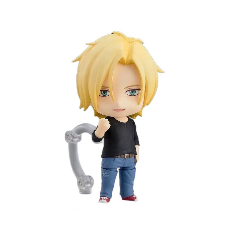 Banana Fish Nr. 1077 10cm Ash Lynx Gelenkig Bewegliche Gelenke Austauschbares Zubehör Ornament Anime Merchandise Sammlerfigur