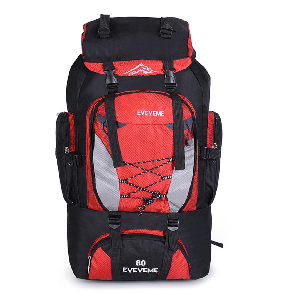 Travel 80l Outdoor Hiking Camping Backpack Waterproof Rucksack Trekking Pack Bag