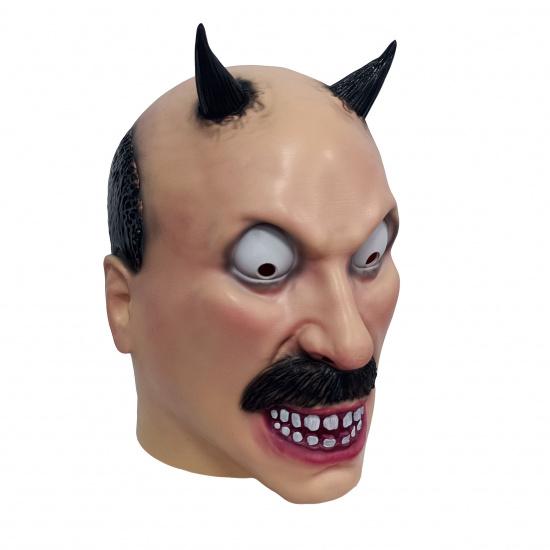 cos TV people VS Toilet headgear, prank audio device, mask costume, latex mask prop
