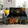 Retro Game Metal Slug Gamer Cartoon Blanket,Soft Throw Blanket for Home Bedroom Bed Sofa Picnic Travel Office Cover Blanket Kids