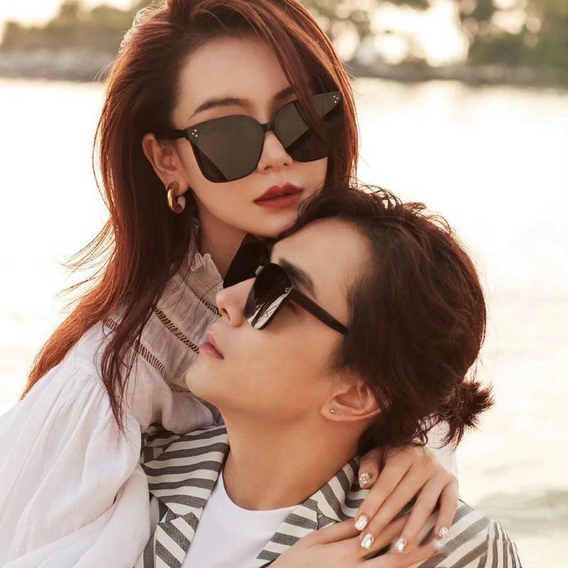 CLLOIO Nové trendy sluneční brýle pro ženy a muže Jednoduchý design Dekorační brýle Brýle pro řízení auta Unisex sluneční brýle UV400