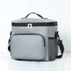 Toolsy Multifunctional Lunch Bag for Women Men Insulated Cooler Tote Waterproof Gray 26x24x17cm