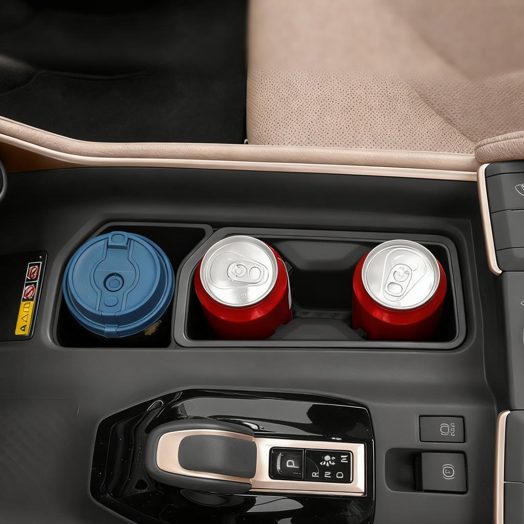 for Toyota Grand Highlander 2025-2025 Central Console Water Cup Holder Car Interior Accessories Drinks Holder Storage Case 2pcs