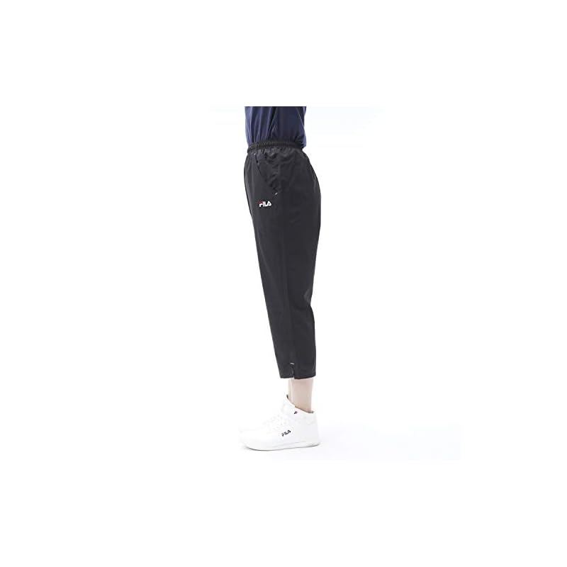 [Fila] FITNESS R Bottoms 2-Way Stretch 6/10 Length Pants Women's BK Japan L (Equivalent to Japanese Size L)