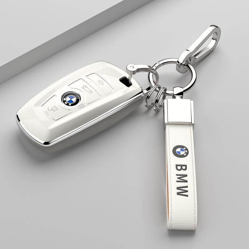 BMW X3 Key Case (2011-2016 Models) - Luxury Shell with Buckle, Simple Design for Men