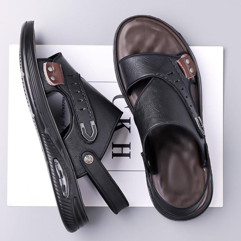 

Men s shoes summer men s driving dual-purpose sandals outdoor men s beach shoes 38