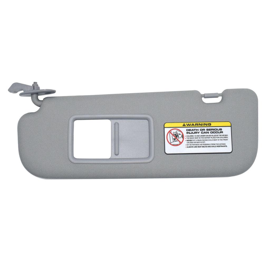 Levý řidič Auto Kryt předního okna Stínítko Stínítko Sluneční clona s make-up zrcátkem-kompatibilní pro 852103X000TX 2011-2015