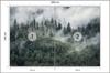 Photomural Forest In The Morning Mist Non-Woven 208x146