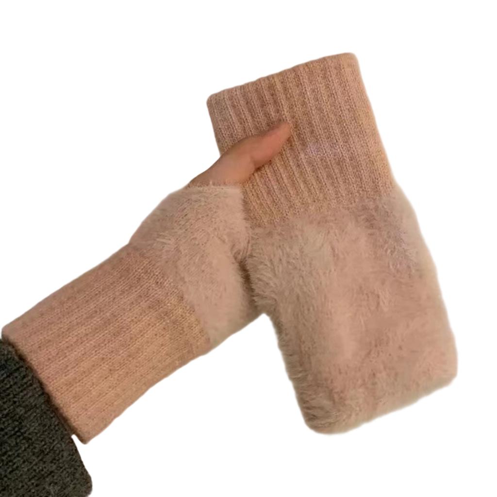 Women's Winter Fingerless Golves, Arm Warmth Fingerless Sleeves