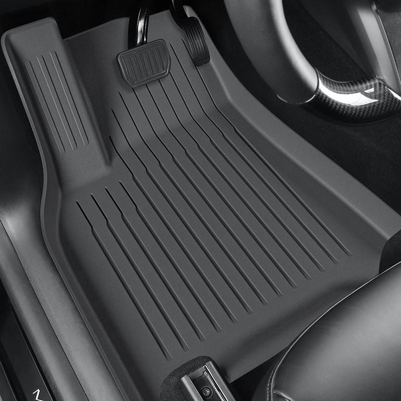Tesla Model 3 & Y TPE Floor Mats - Right-Hand Drive Full Set