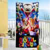 Digital Circus Beach Towel High Absorbency & Quick-Dry Comfortable Lightweight Suitable for Sports, Travel, Swimming, Yoga, Bathroom, Beach, And Pool